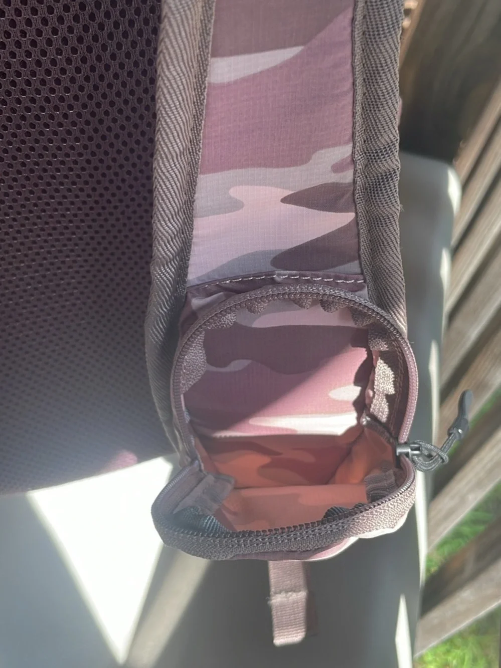Eddie Bauer Mauve Camo Backpack